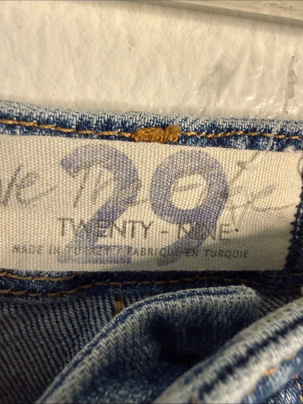 We The Free Size 29 High-Rise Wide-Leg Jeans 33.5” Inseam - Picture 8 of 11